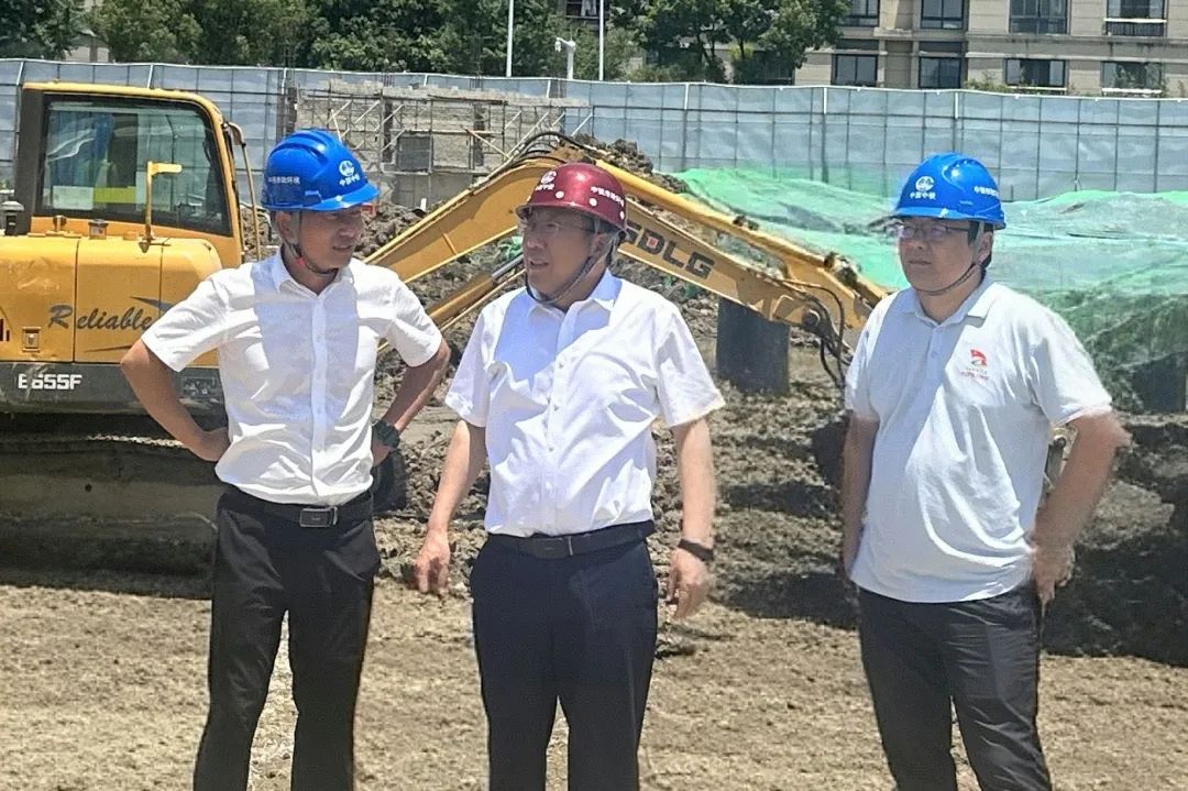 公司黨委書記、董事長李明華到蘇州清樹灣項目檢查指導工作.jpg